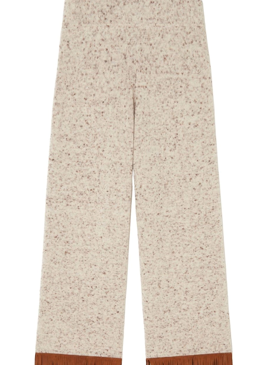 Affordable Women fringe-detail Dreamscape trousers Alanui 0802